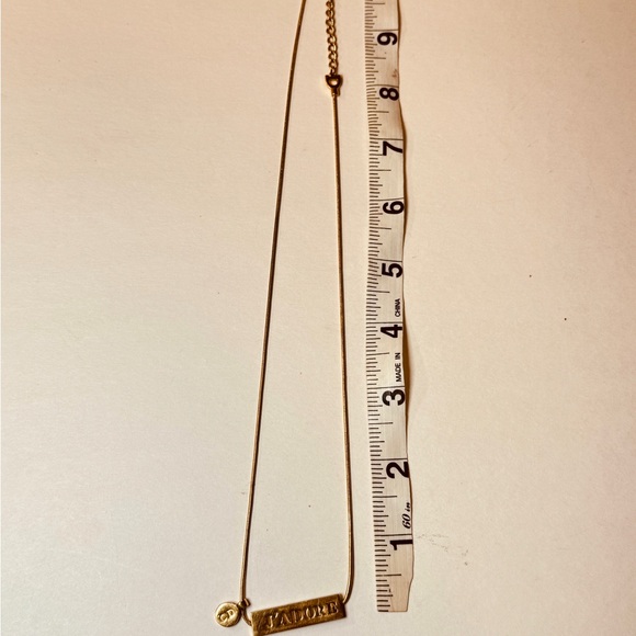 Dior Gold J'ADORE Pendant Necklace - Picture 6 of 15